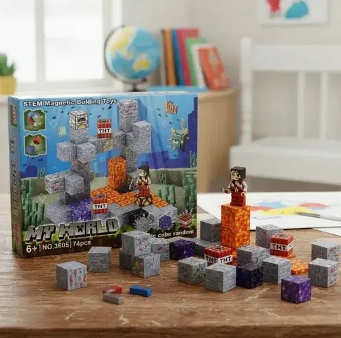 Магнетни Коцки Minecraft